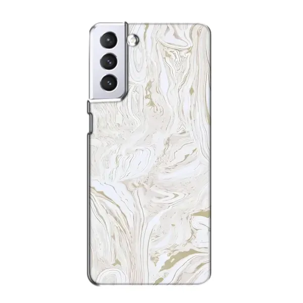 Чехол с принтом «Белый мрамор» для Samsung Galaxy S21