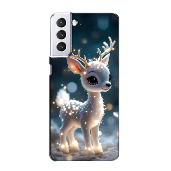 Чехол с принтом «Блестящий олененок» для Samsung Galaxy S21
