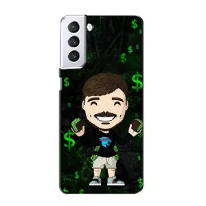 Чохол з принтом «Блогер Beast» для Samsung Galaxy S21