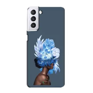 Чехлы (ART) Цветы на Samsung Galaxy S21 (VPrint) (Квіти на голові)