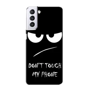 Чехол с принтом «Dont Touch» для Samsung Galaxy S21