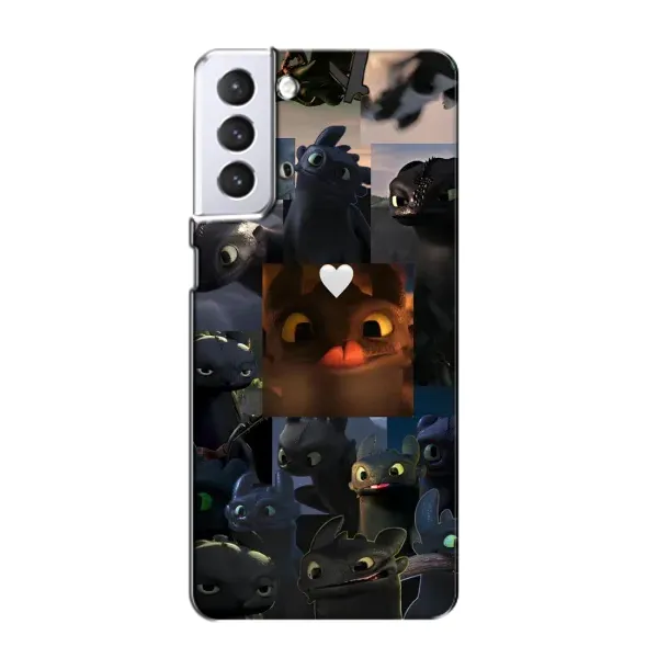 Чехол с принтом «Дракон коллаж» для Samsung Galaxy S21 Чехол с принтом «Дракон коллаж» для Samsung Galaxy S21