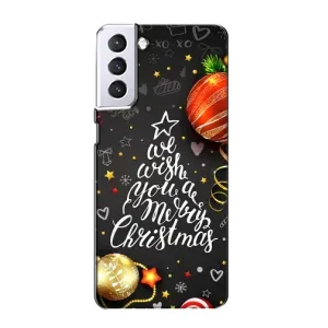 Рождественские Чехлы для Samsung Galaxy S21 (VPrint) (Елочка)