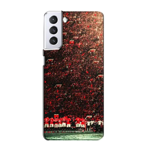 Чохол з принтом «фанати Манчестер Юнайтед» для Samsung Galaxy S21 Чохол з принтом «фанати Манчестер Юнайтед» для Samsung Galaxy S21
