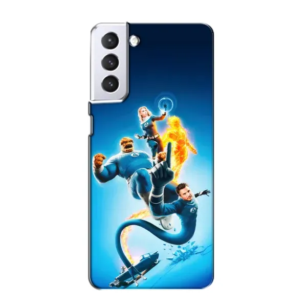 Чехол с принтом «Герои Фантастическая Четверка» для Samsung Galaxy S21 Чехол с принтом «Герои Фантастическая Четверка» для Samsung Galaxy S21