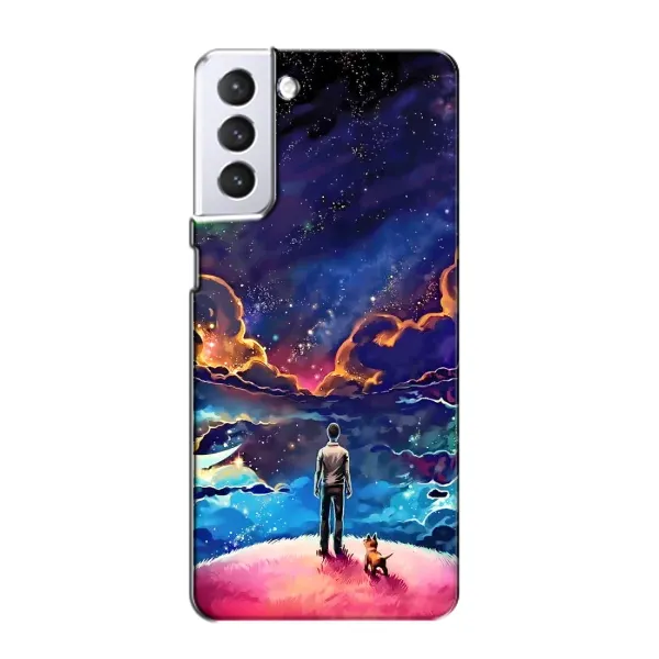 Чехол с принтом «Галактический вид» для Samsung Galaxy S21 Чехол с принтом «Галактический вид» для Samsung Galaxy S21