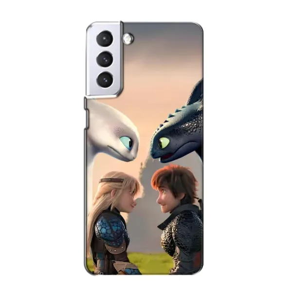 Чехол с принтом «Иккинг и Астрид» для Samsung Galaxy S21 Чехол с принтом «Иккинг и Астрид» для Samsung Galaxy S21