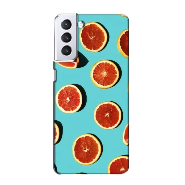 Чехол с принтом «Грейпфрут» для Samsung Galaxy S21 Чехол с принтом «Грейпфрут» для Samsung Galaxy S21
