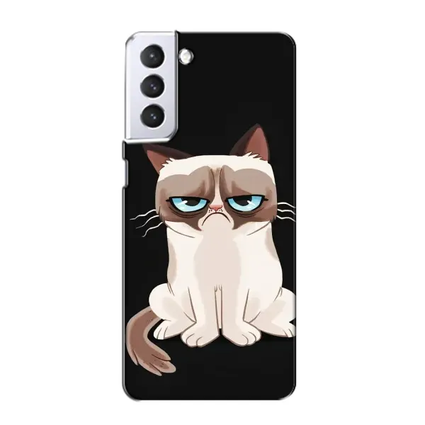 Чехол с принтом «Грустный кот» для Samsung Galaxy S21 Чехол с принтом «Грустный кот» для Samsung Galaxy S21