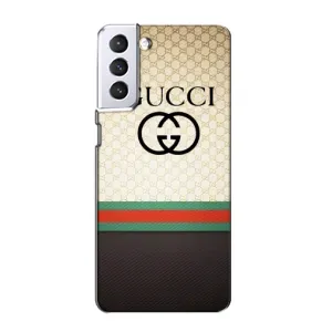 Чехлы ГУЧЧИ для Самсунг С21 (AlphaPrint) (GUCCI стиль)