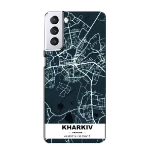 Чохли для Samsung Galaxy S21 Міста України (Харків)