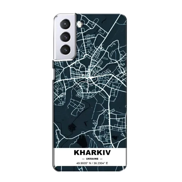 Чохол з принтом «Харків» для Samsung Galaxy S21