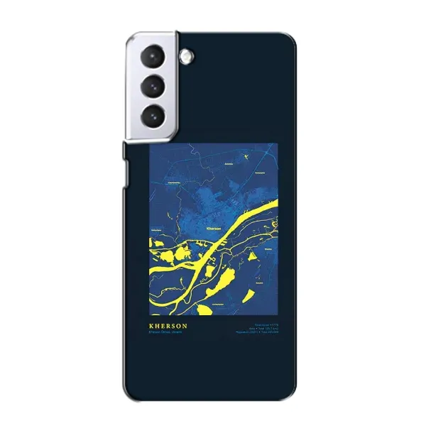 Чохол з принтом «Херсон» для Samsung Galaxy S21