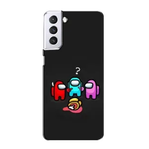 Чехол Амонг Ас для Samsung Galaxy S21 (AlphaPrint) (Импостер)