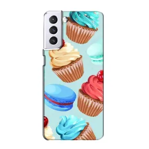 Чехол с принтом «Кексики» для Samsung Galaxy S21
