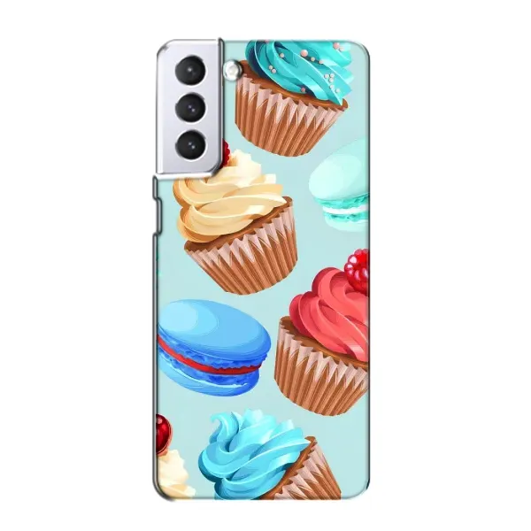 Чехол с принтом «Кексики» для Samsung Galaxy S21 Чехол с принтом «Кексики» для Samsung Galaxy S21