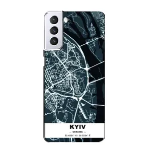 Чохли для Samsung Galaxy S21 Міста України (Київ)