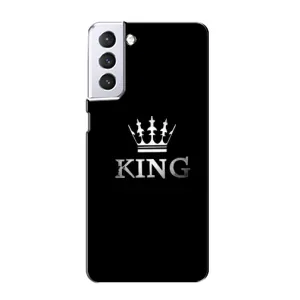Чехол с принтом «KING» для Samsung Galaxy S21