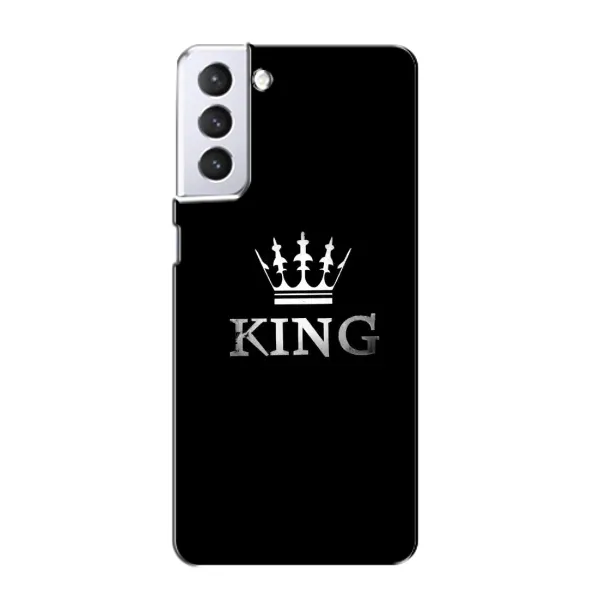 Чехол с принтом «KING» для Samsung Galaxy S21