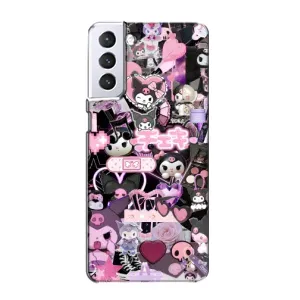 Чохол з кроликом Куромі на Samsung Galaxy S21 (Колаж Куромі)