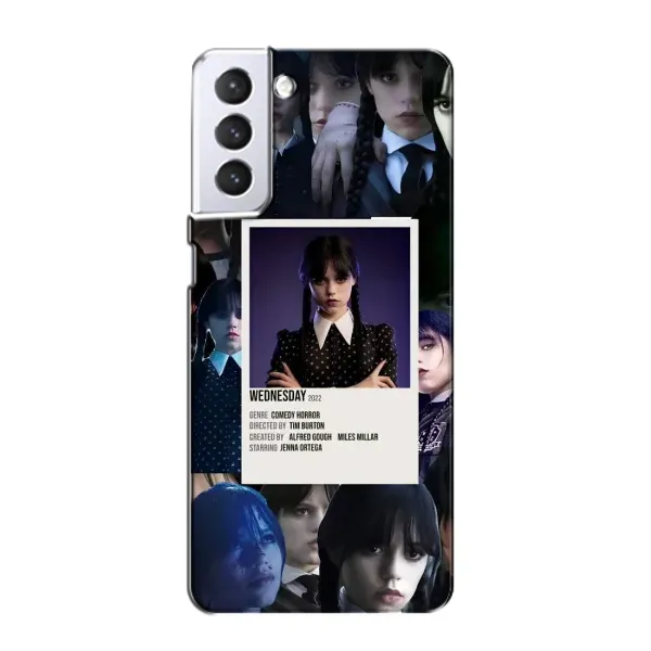Чехол с принтом «коллаж Уэнздей» для Samsung Galaxy S21