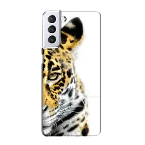 Чохли з картинкою животних Samsung Galaxy S21 (Леопард)