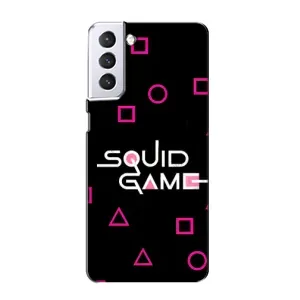 Чехол Гра в кальмара для Samsung Galaxy S21 (Паттерн Игра кальмара)