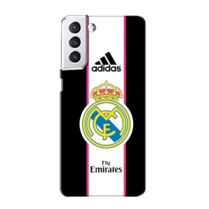 Чохол для Samsung Galaxy S21 з принтом Реал Мадрид (Лого Real Madrid)