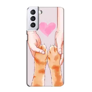 Чохол на Samsung Galaxy S21 з Котиками (VPrint)