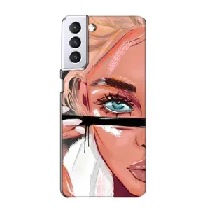 Чехол с печатью для Samsung Galaxy S21 - (Мода) (AlphaPrint)