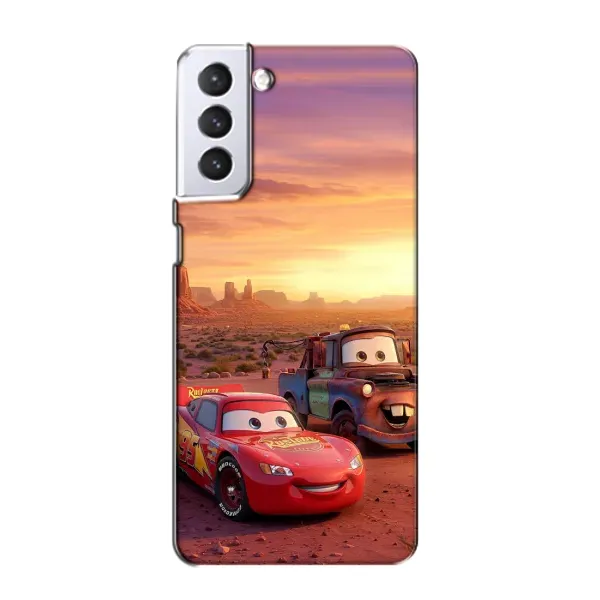 Чехол с принтом «Маквин и Метр» для Samsung Galaxy S21