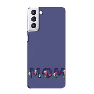 Чехол с принтом «Мама в цветах» для Samsung Galaxy S21