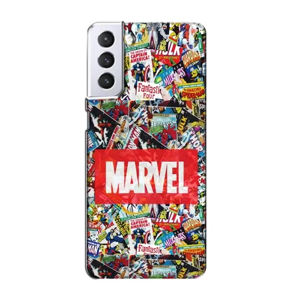 Чехол с принтом «Марвел комиксы» для Samsung Galaxy S21