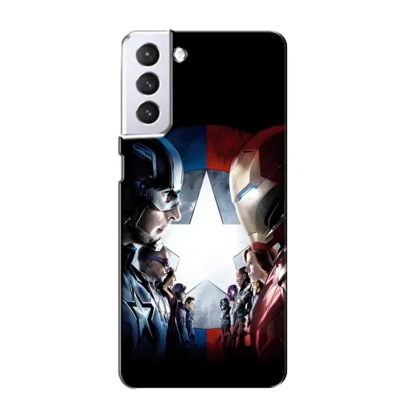 Чехол с принтом «Марвел стайл» для Samsung Galaxy S21 Чехол с принтом «Марвел стайл» для Samsung Galaxy S21