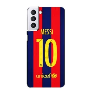 Чехлы Месси для Samsung Galaxy S21 (AlphaPrint) (Messi Barca 10)