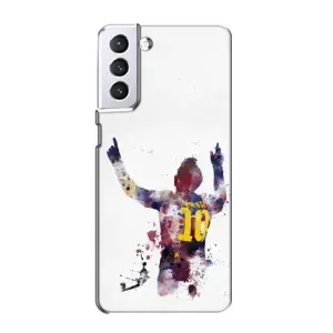 Чехлы Месси для Samsung Galaxy S21 (AlphaPrint) (Messi Barca)