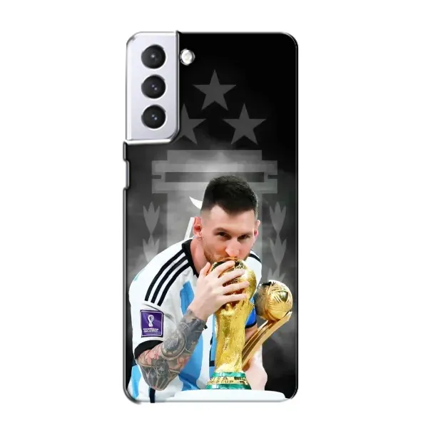 Чехол с принтом «Месси Чемпион» для Samsung Galaxy S21