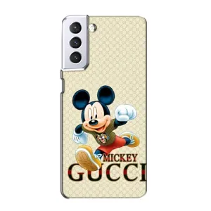 Чехол Disney Mouse Samsung Galaxy S21 (PREMIUMPrint) (Mikki Gucci)