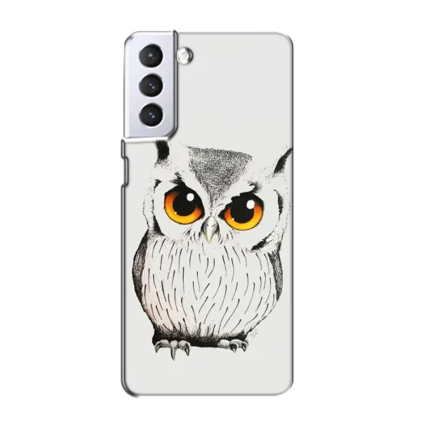 Чохол з принтом «Мила Сова» для Samsung Galaxy S21 Чохол з принтом «Мила Сова» для Samsung Galaxy S21