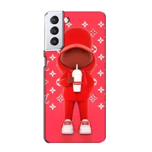 Круті Чохли Луі Віттон для Samsung Galaxy S21 (AlphaPrint) (Модний стиль)