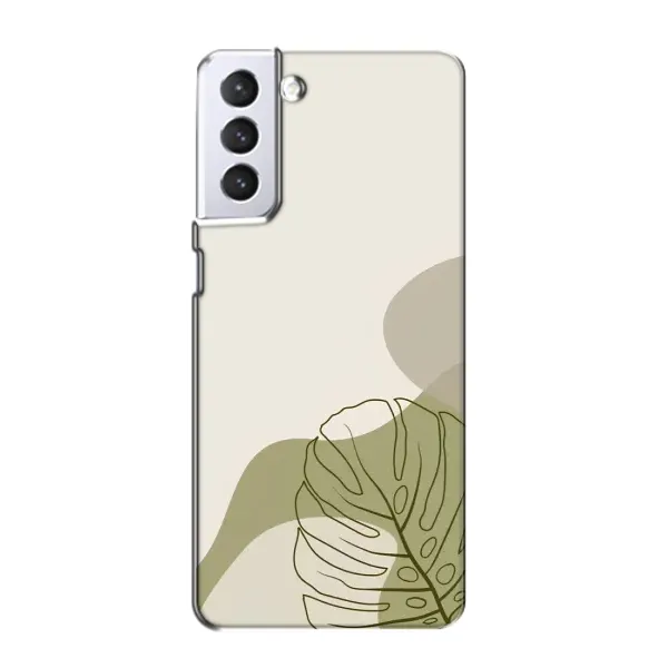 Чохол з принтом «Зелена монстера дизайн» для Samsung Galaxy S21 Чохол з принтом «Зелена монстера дизайн» для Samsung Galaxy S21