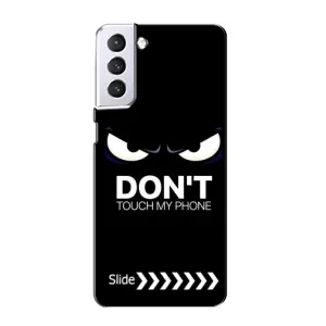 Чехол с принтом «Не трогай телефон» для Samsung Galaxy S21
