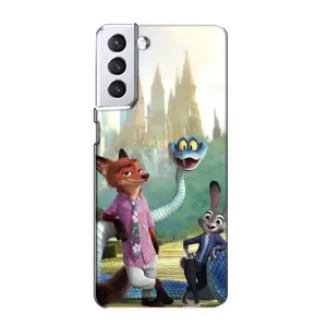 Чехол Зоотрополіс на Samsung Galaxy S21 (Герои мультфильма Зверополис)