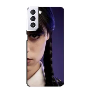 Чехол с дизайном Венздей 2 на Samsung Galaxy S21 (Загадочный взгляд Уэнздей)
