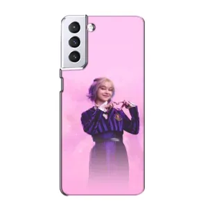Чехол с дизайном Венздей 2 на Samsung Galaxy S21 (Яркая Энид Уэнздей)