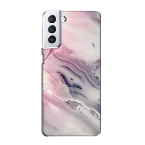 Чехол с принтом «Пурпурный Мрамор» для Samsung Galaxy S21