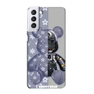 Круті Чохли Луі Віттон для Samsung Galaxy S21 (AlphaPrint) (Робот Медведик)