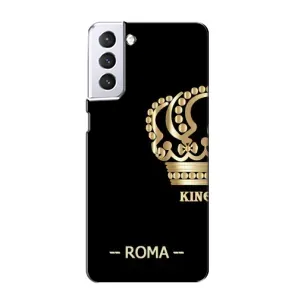 Чехлы для Samsung Galaxy S21 (VPrint) - Футбольные клубы (Roma)