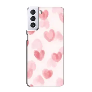 Чехол с розовым рисунком для Samsung Galaxy S21