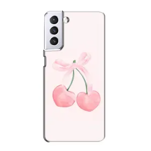 Чехол с принтом «Розовые вишни» для Samsung Galaxy S21
